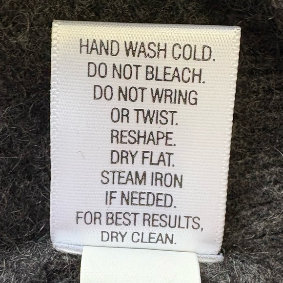 Apt 9 100% Cashmere Sweater Argyle V Neck Long Pink and Gray Medium - Picture 5 of 8